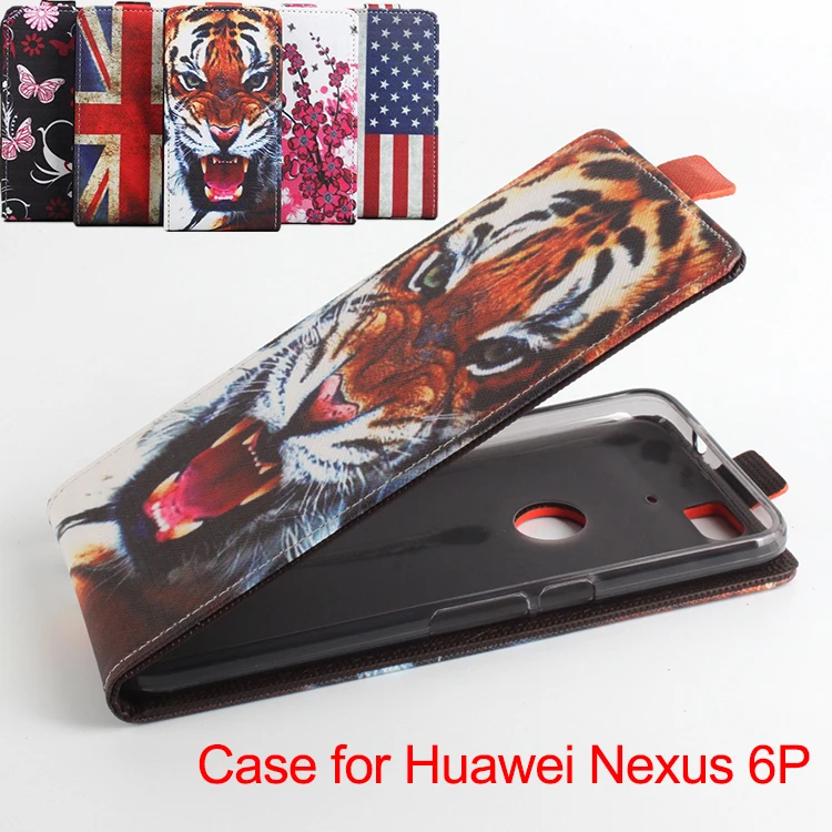 High Quality Leather Case For Huawei Nexus 6P Flip Cover housing Mobile Phone Cases Shell Funda Bags | Мобильные телефоны и