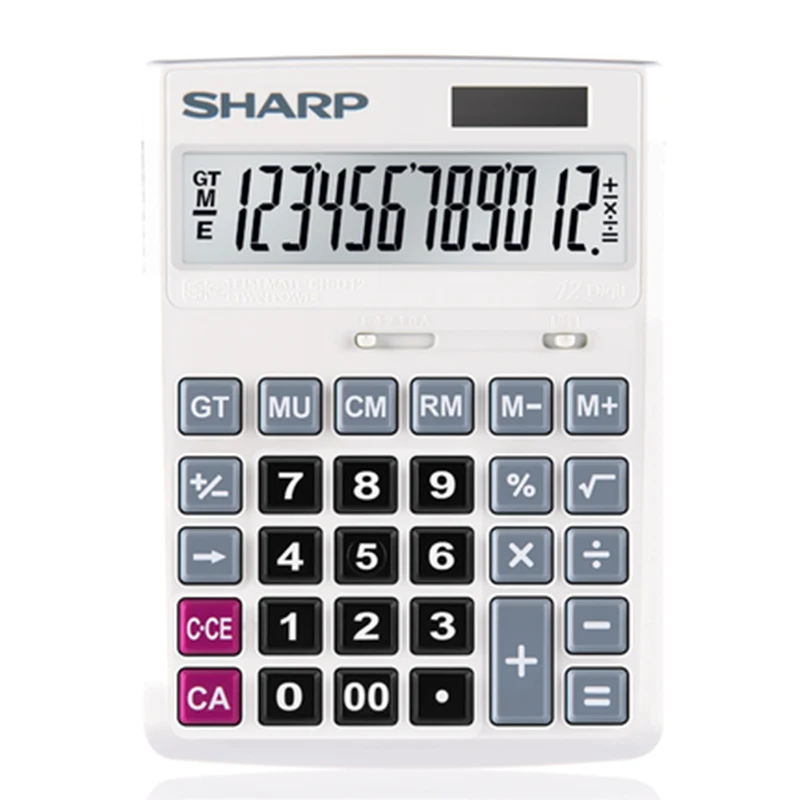 Sharp CH G12 Desktop Calculator Business Fice