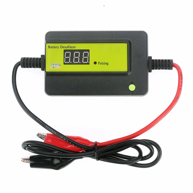 New Green 2A Golf Cart Battery Desulfator Desulphator 12
