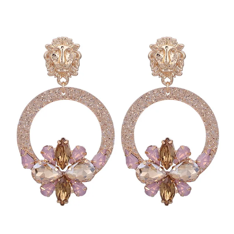 Earrings for woman pendients weddings Champagne