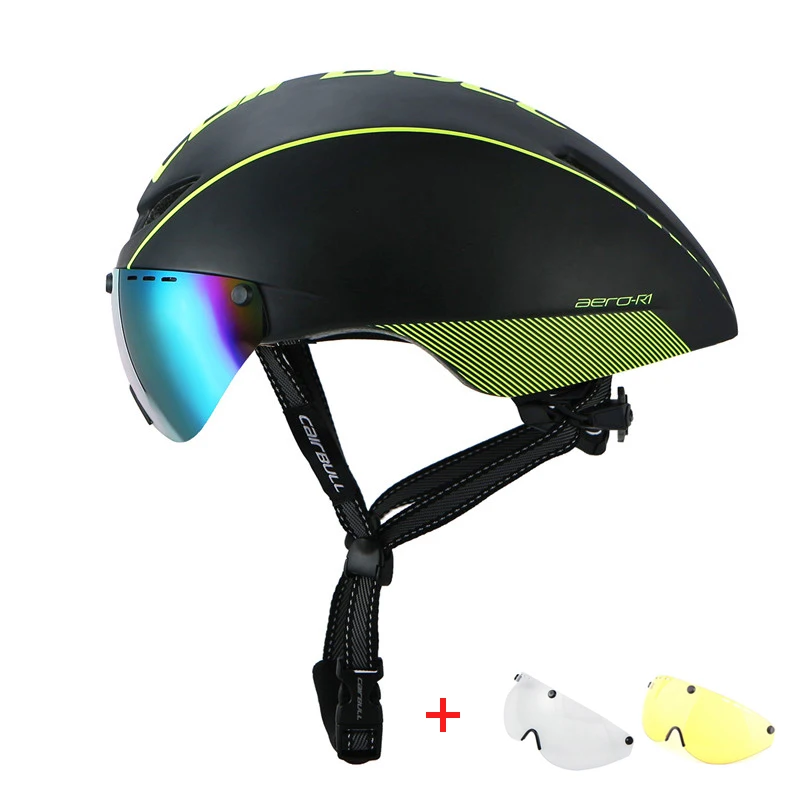 Велосипедный шлем с 3 сменными линзами TT In-mold XC TRAIL шлем MTB ультралегкий, дорожный шлем с очками для езды на велосипеде