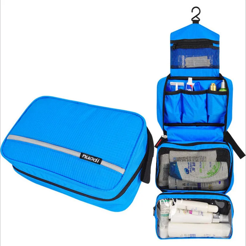 Pаспродажа Косметика Сумки для хранения нейлон ткань водостойкие для мужчин женщин Путешествия Макияж для мытья посуды поставки туалетные принадлежн...