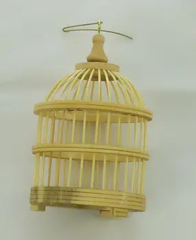 

Kid Outdoor Toy Small Grasshopper House Cage Insect Keeping Feeding Cricket Box Children Gift Bamboo Exploring Ability Develop