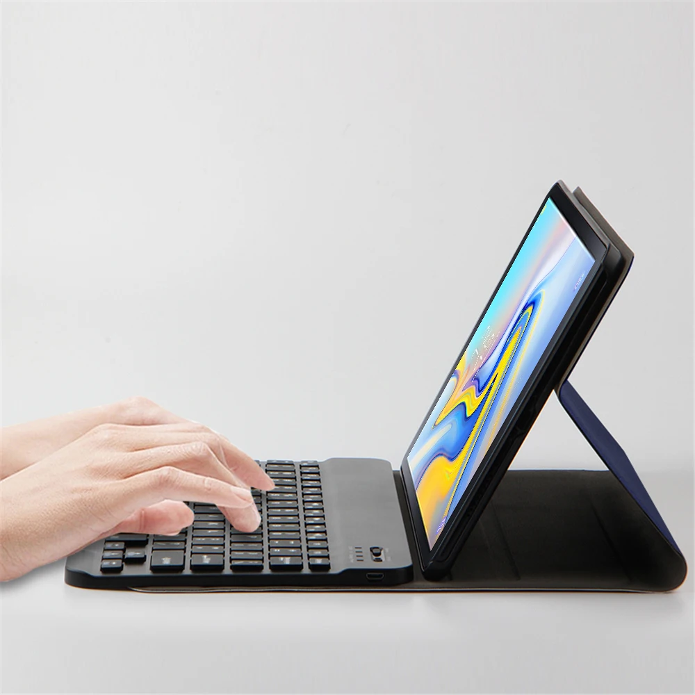 Чехол для планшета Samsung Galaxy Tab A 10 5 2019 T590 T595 чехол из искусственной кожи