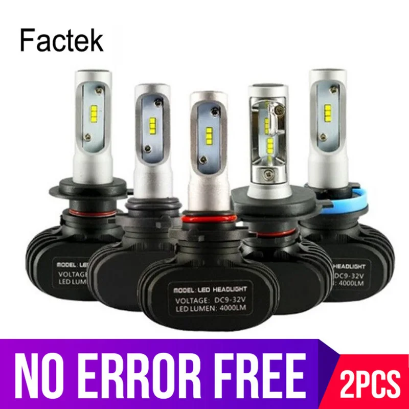 

NEW S1 CSP LED Headlights H1 H3 H4 H7 H11 880/9005/9006 LED Oi-Lo Car Headlight Bulb 50 W 8000LM 6500 K Auto Headlight Led 12V