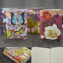 Цветов Корея ретро езда гвоздь карман линии автомобиля легко отрывающаяся страницы