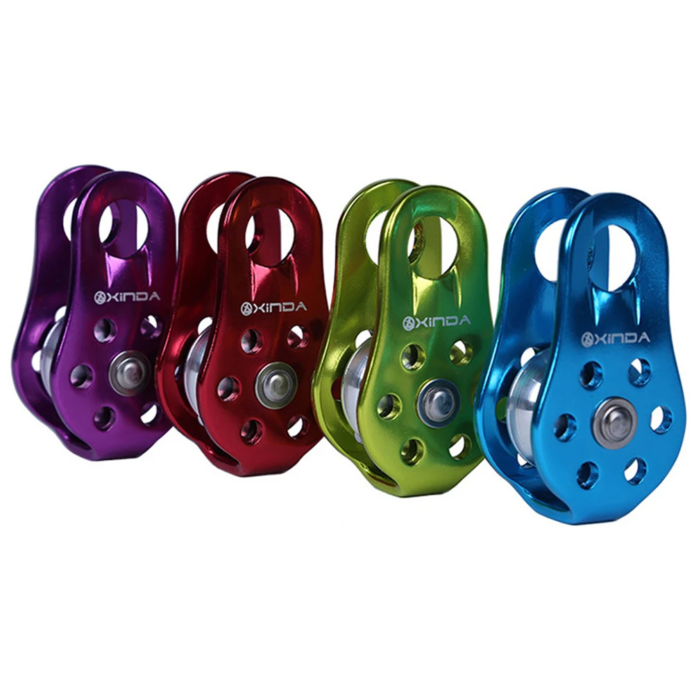 

Outdoor Climbing Rope Pulley Single Fixed Mountaineering Rope Climbing Rappelling Survival Equipment
