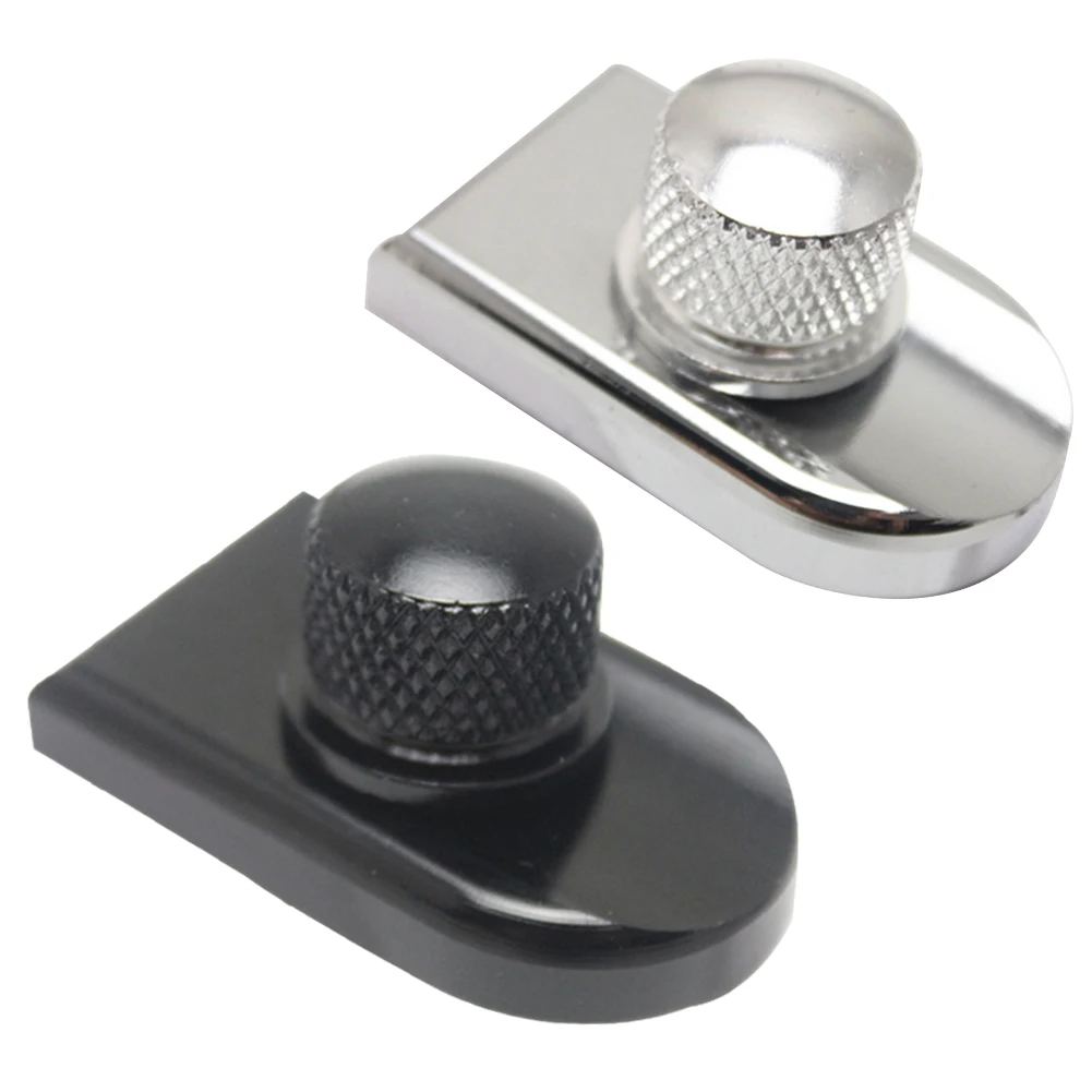 New Arrival 2Pc Motorcycle CNC Aluminum Billet Knurled Seat Screw Bolt