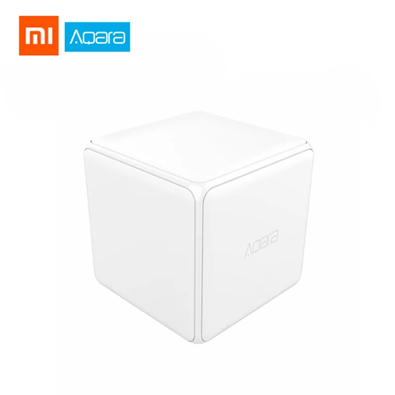 Xiaomi mijia Aqara Magic Cube контроллер Zigbee версия управляется шестью мерами для умного дома устройство работает с приложением mijia Home