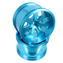 Алюминий 7 обод колеса w/o шины для Rc автомобилей Tyre1/10 Монстр грузовик большой ноги Truggy HSP осевой Himoto HPI Traxxas CNC Дрифтинг