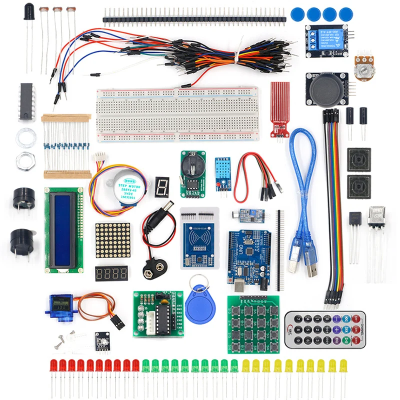 Новейший RFID стартовый набор для Arduino UNO R3 обновленная версия Обучающий набор с розничной коробкой