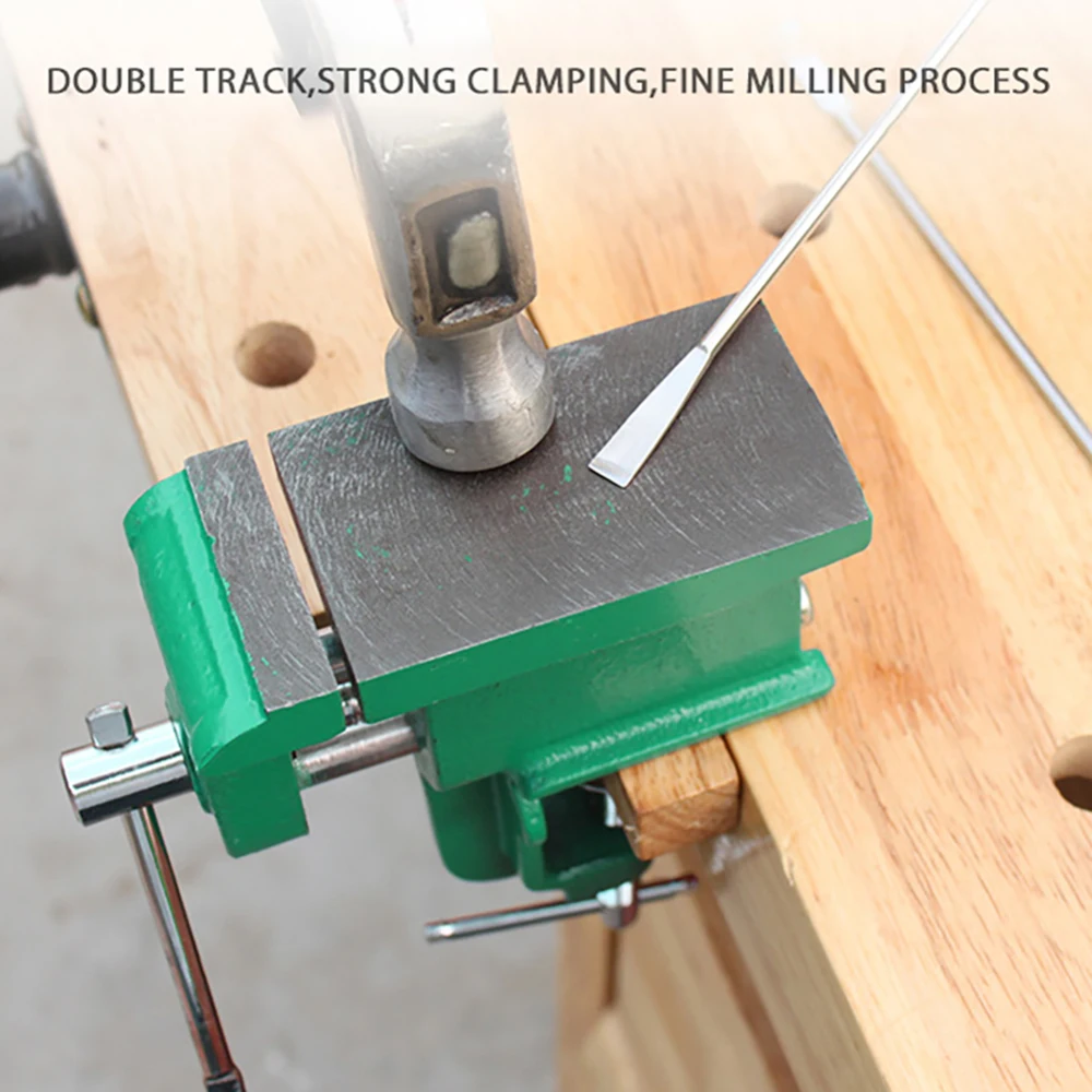 Multifunctional Jewelers Hobby Clamp On Table Bench Vise Mini Hand