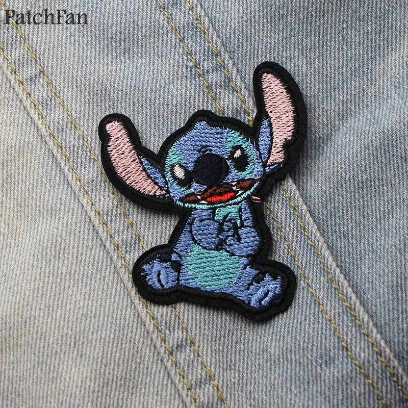 20 шт./лот A0321 Patchfan Новое поступление стежка мультфильм вышитые патч для футболки свитер переводная бумага Утюг на DIY аксессуар