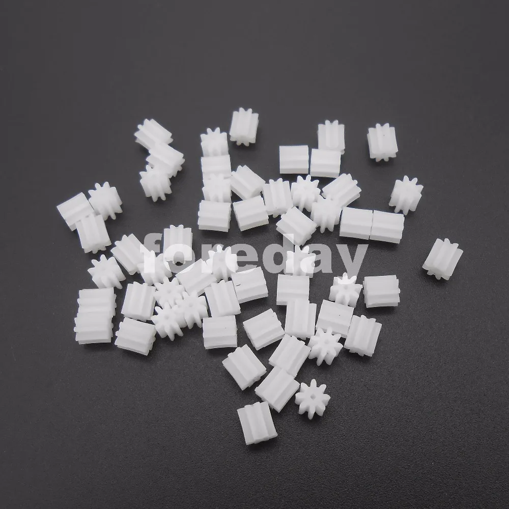 20 шт. пластиковые прямые зубья 8 т 5 Х5 = H:D диафрагма: 0 75 мм|spur gear|plastic spur gearspur gear teeth |