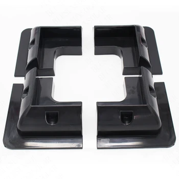 

1set/lot ABS Black Solar Panel Mounting Bracket Kits For Caravan Motorhome RV