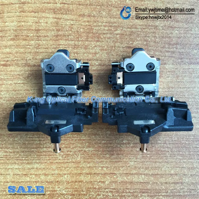 

Original Fujikura FSM-80S FSM-70S 19S 70S+ Optical Fiber Splicer FTTH Fiber Clip Clamp for 250um 900um 3MM Fiber holder 1 Pair