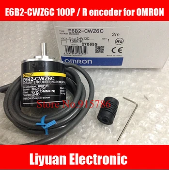 

New E6B2-CWZ6C 100P / R encoder for OMRON / 100 pulse rotary encoder / 5V to 24V incremental encoder