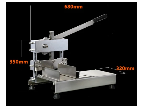 Слайсер ягненка прокатки машина замороженное мясо инструмент для резки из нержавеющей стали фрукты овощи чип посуда стейк нож для резки