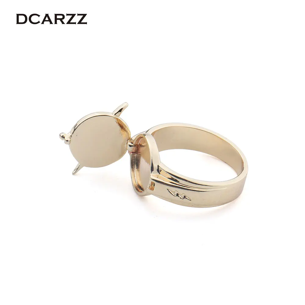 2017 Justice League The Flash Copper Ring Can be Opened Lightning Logo Superhero Cosplay Movie Jewelry Drop Shipping