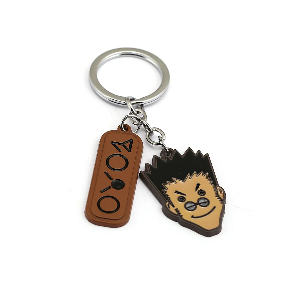 HUNTER-x-HUNTER-Keychain-Leorio-Paladinight-Metal-Tritium-Pendant-Key-Ring-Holder-Figure-Chaveiro-Anime-Men