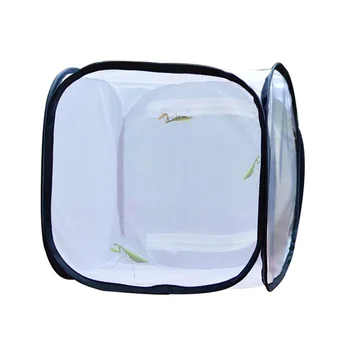

Butterfly Portable Trap Plant Mantis Breeding Folding Net Cloth Light Transmission Insect Cage Catcher Seedling Incubator