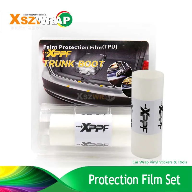 

12*120cm TPU Trunk Boot Anti Stretch Auto Repair Antifouling Transparent PPF Car Paint Protection Film