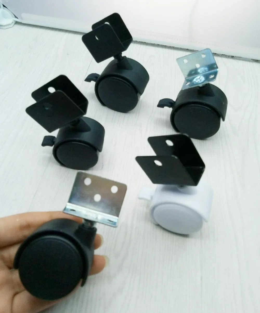 2 pces 1.5 polegadas 2 polegadas preto