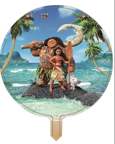 18 дюймов 1 шт./лот воздушные шары Moana милой принцессы Алюминий Фольга воздушные шары День рождения украшения для вечеринок детские игрушки