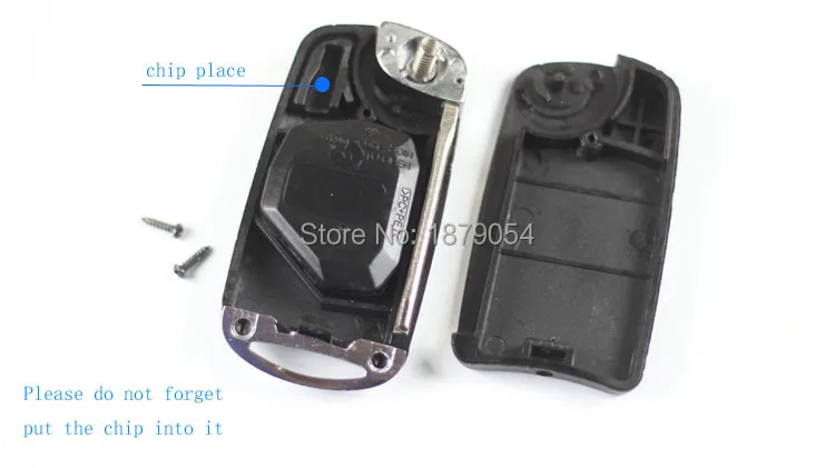 Camry (Resemble Acura) 3 Button Replace Flip key Case(3).jpg