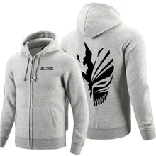 BLEACH Kuchiki Byakuya с длинными рукавами; сезон весна-осень; модные мужские худи свитшоты пальто; костюм для косплея