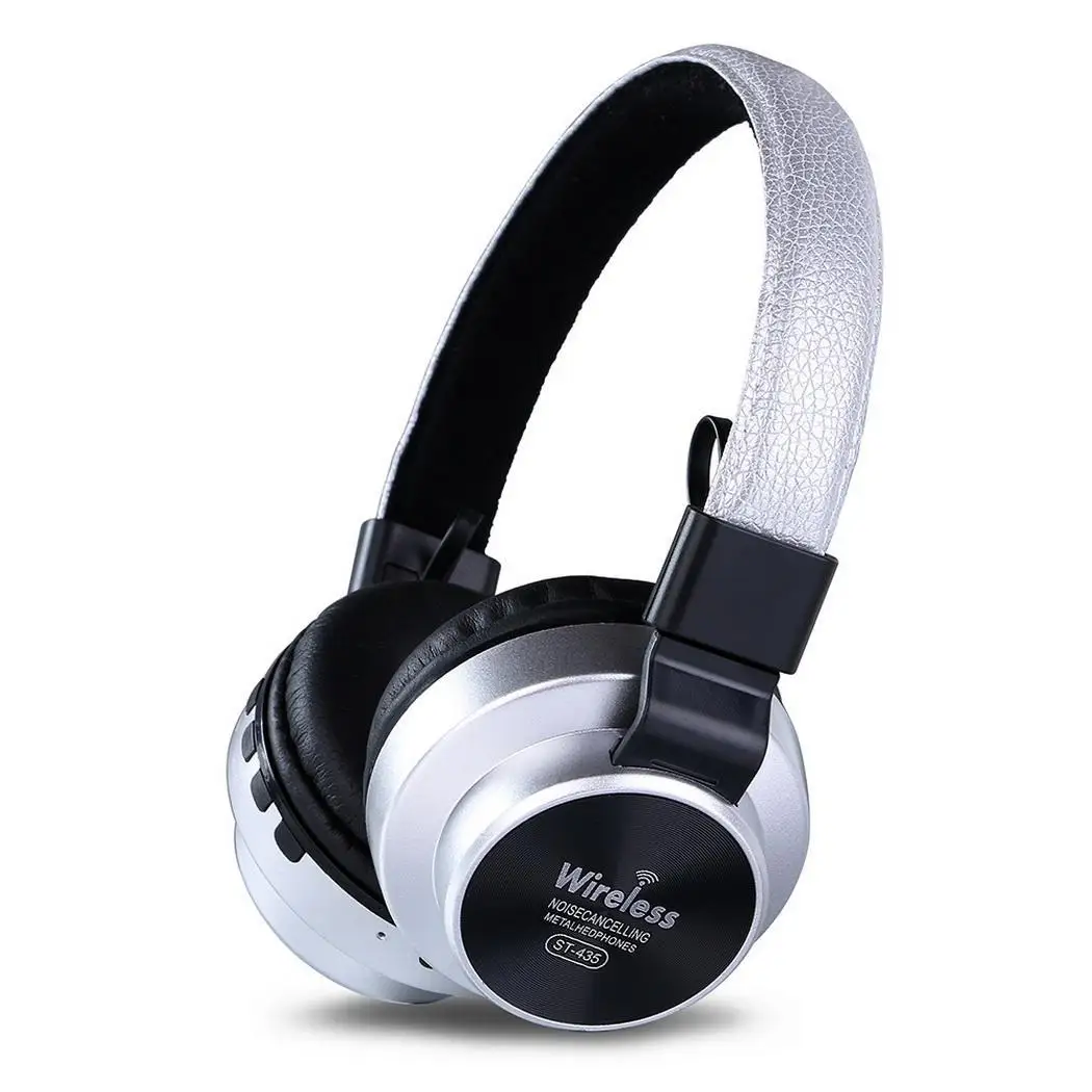 Bluetooth Headset Retractable Headphone With Mic Phone Earphone Build-in Support TF Card For Xiaomi MI iPhone Samsung | Электроника
