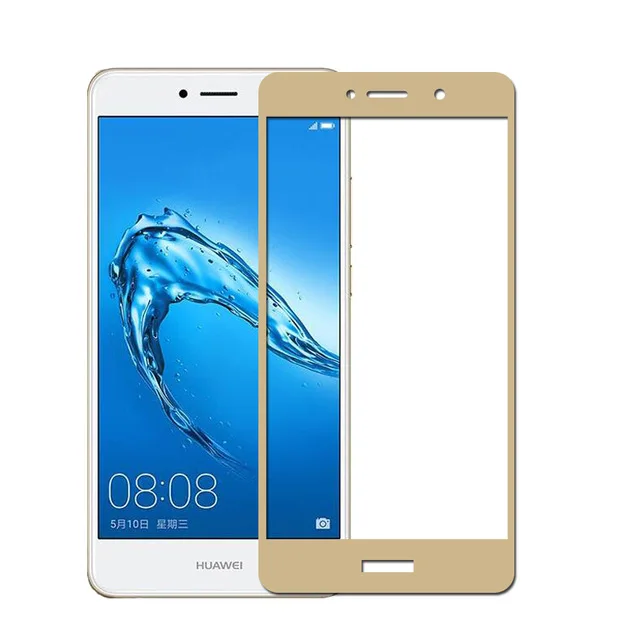 3D закаленное стекло для Huawei Y7 полное покрытие 9H защитная пленка Взрывозащищенная