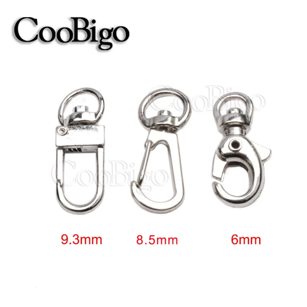 STOCK Metal Bag Clasps Lobster Swivel Trigger Clip Snap Hook for webbing