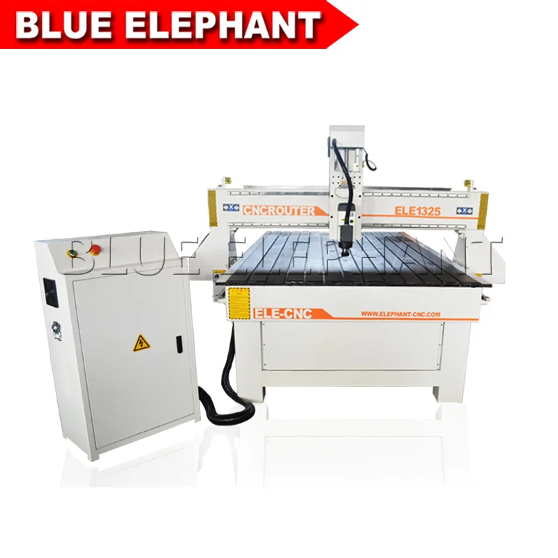 Высококачественный фрезерный станок с ЧПУ Blue Elephant 1325 3d cnc новым вакуумным столом