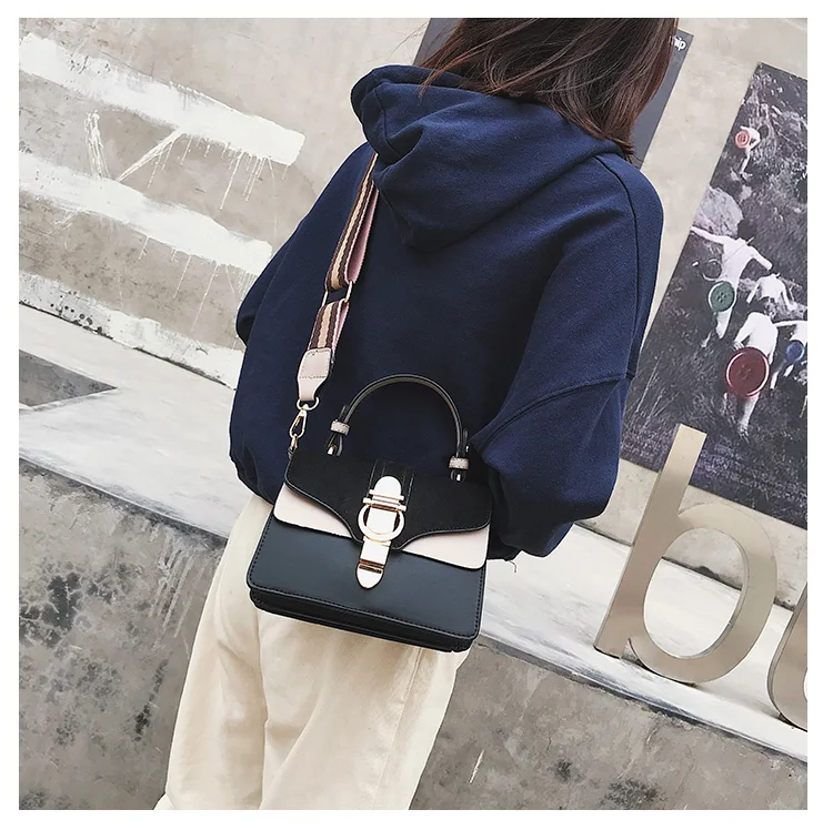hit cor portátil ombro mensageiro bolsa viagem tote crossbody