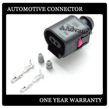 

VAG Group 2 Pin Plug Connector Replacement OEM 1J0973702 With Terminals