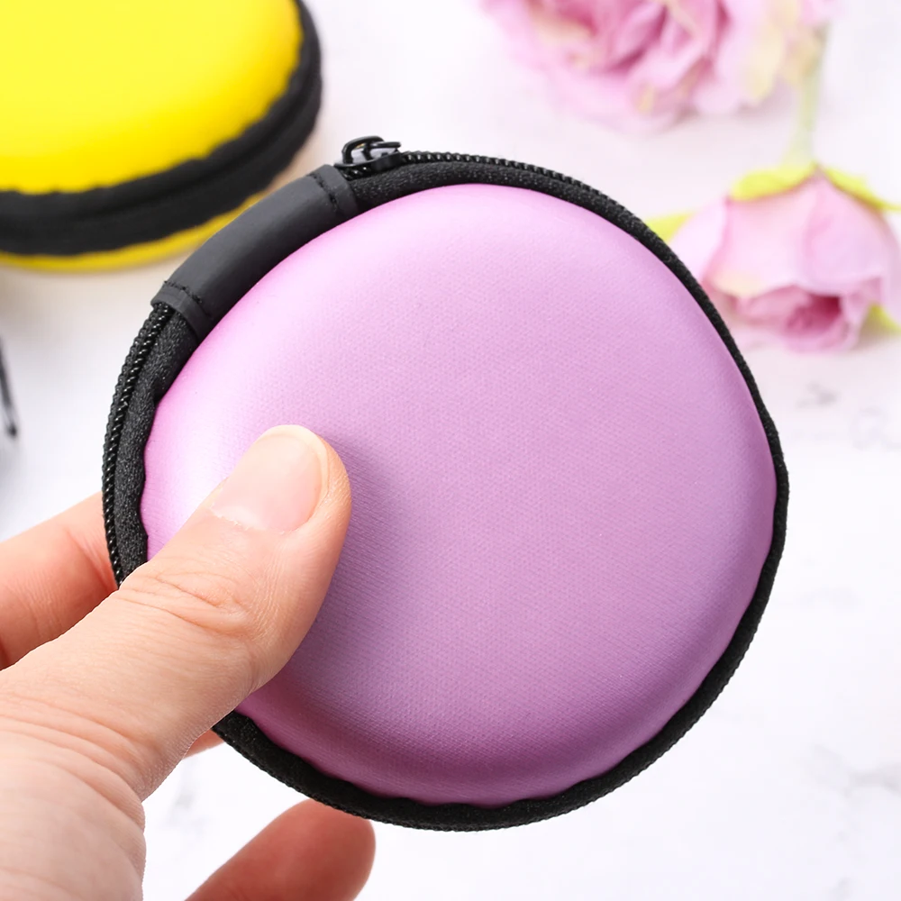 

For Earphone Headphone Earphone Case New Hard Bag Box Case Storage Carrying Accessories Earbuds Cable Box Multi-function Pocket