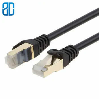 

CAT7 Ethernet Cable Double Shielded 10 Gigabit 600MHx Ethernet Patch Cable, SSTP High Speed RJ45 LAN Network Cable for Modem