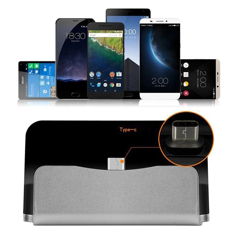 Type-C-Charger-Dock-Male-Charging-Dock-Stand-Desktop-Data-Sync-Charger-for-Type-C-Fast