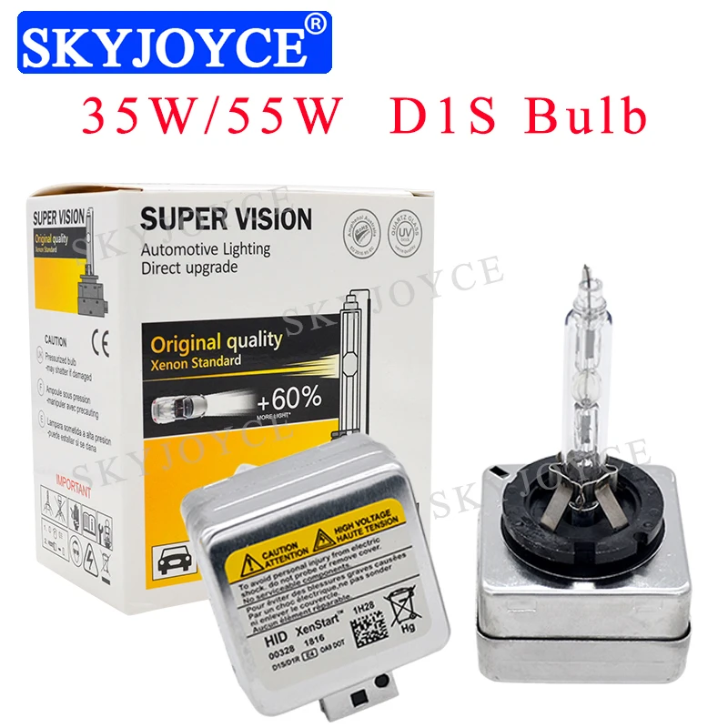 SKYJOYCE 55 Вт D1S D2S D3S D4S HID фара лампа 4300 К 6000 К 8000 К 5000 К 35 Вт d1S D2S D3S D4S D1R D2R D3R D4R HID Замена лампы