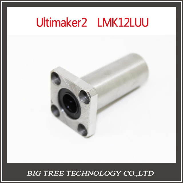 Special Offers 4PCS 3D Printer Diy Accessories Ultimaker2 Extended Flange Linear Bearing Linear Bearing LMK12LUU For 3D printer parts Special Offers 4PCS 3D Printer Diy Accessories Ultimaker2 Extended Flange Linear Bearing Linear Bearing LMK12LUU For 3D printer parts