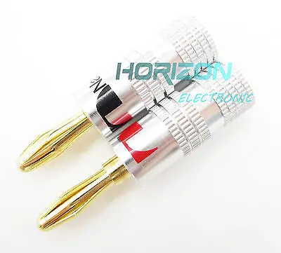

2pcs Nakamhi Banana Speaker Plug Cable Connector