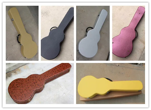 

Electric Guitar Hardcase,Shape as the Guitar,the color can be customized