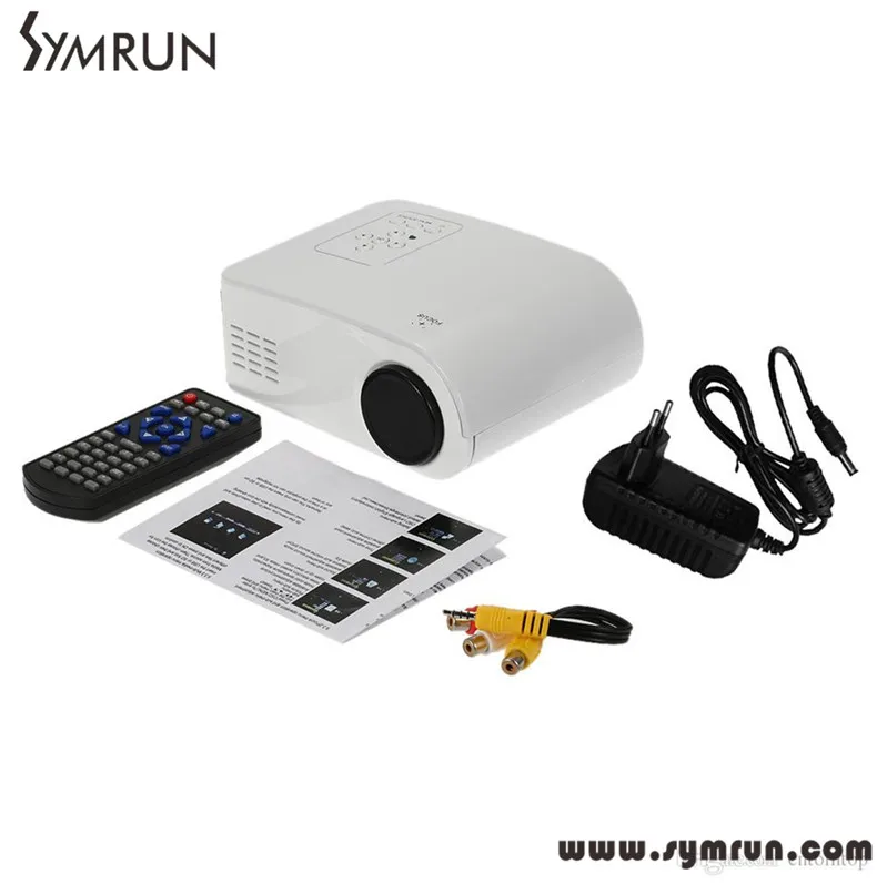 

New Arrival Portable X6 Mini Led Projector 80 Lumen Hdmi Av/Vga/Sd/Usb Digital 4k projector