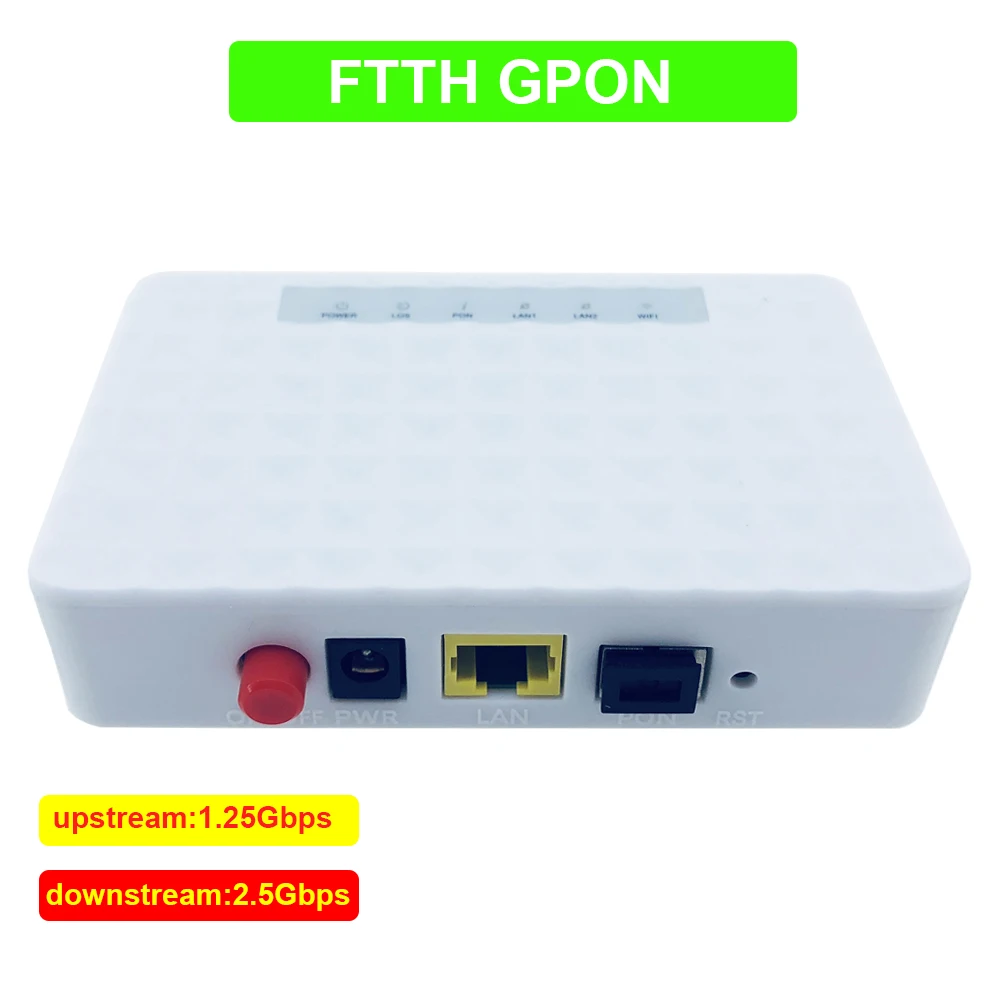 GPON волоконное устройство на сторону пользователя ONU FTTO 1GE GPON 1 порт FTTH ONU ONT один LAN порт OLT 1,25G Gpon набор микросхем для ZTE Fiber t home FTTB