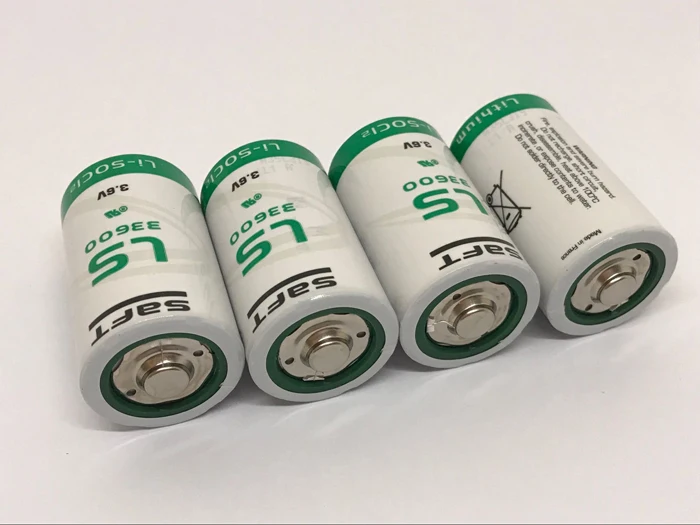 5 шт./лот новый оригинальный Франция SAFT LS33600 D 3 6 V LS 33600 литиевая батарея не