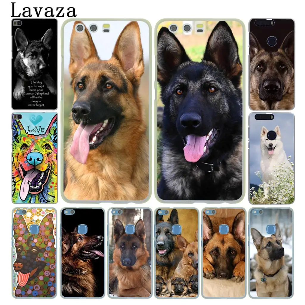 

Lavaza german shepherd dog Hard Phone Case for Huawei P30 Pro P20 P10 P9 Plus P8 Lite Mini 2016 2017 P smart Z 2019