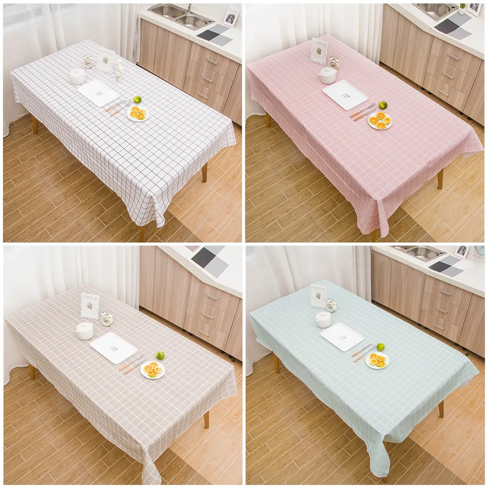 

Large Rectangle obrus Table Cover Cloth Wipe Clean Party Tablecloth Covers Party Decor nappe de table rectangulaire table cover