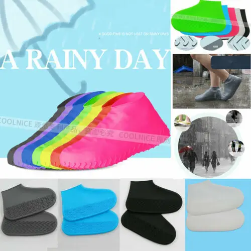 

Reusable Hands Free Shoe Cover Automatic One Step Sock Shoe Covers Waterproof Non-Slip Silicone Shoe Cover Rain Gear