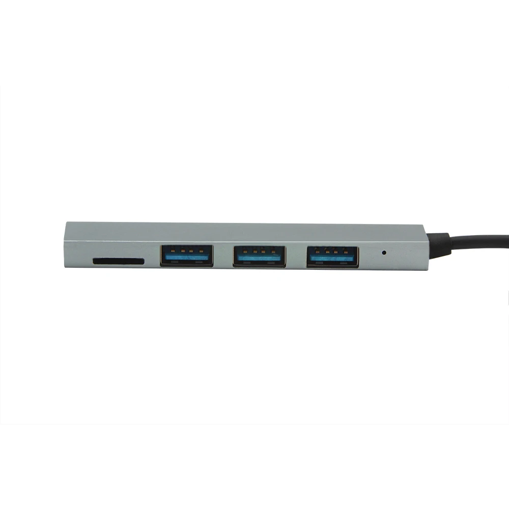 Usb 3.0 Hub 4 Ports TF Card Reader To The Interface Of The Typ -C HiGH Speed Usb Hub Compatible Phone With The Macbook U-disk